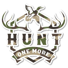 Hunt One More Camo Logo - Hunt One More