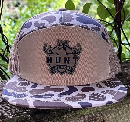 Slough Camo 7 Panel Hat - Hunt One More