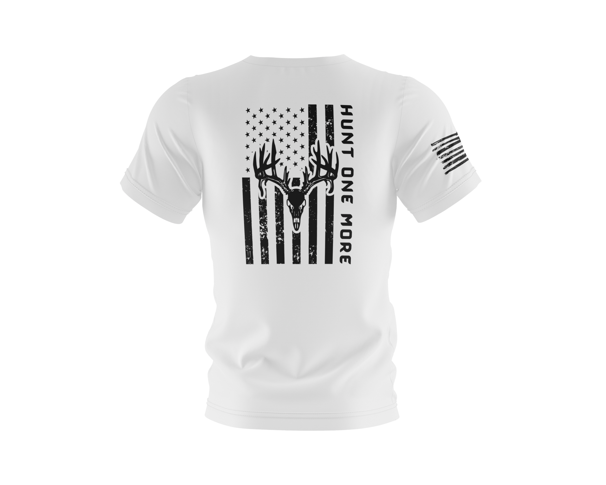 Stripes and Antlers Tee - Hunt One More