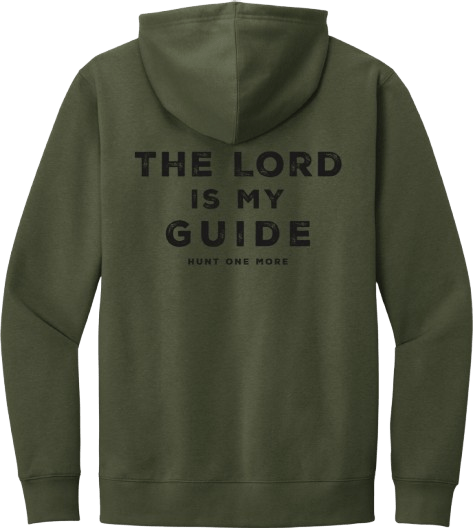 "The Lord Is My Guide" Hoodie - Hunt One More