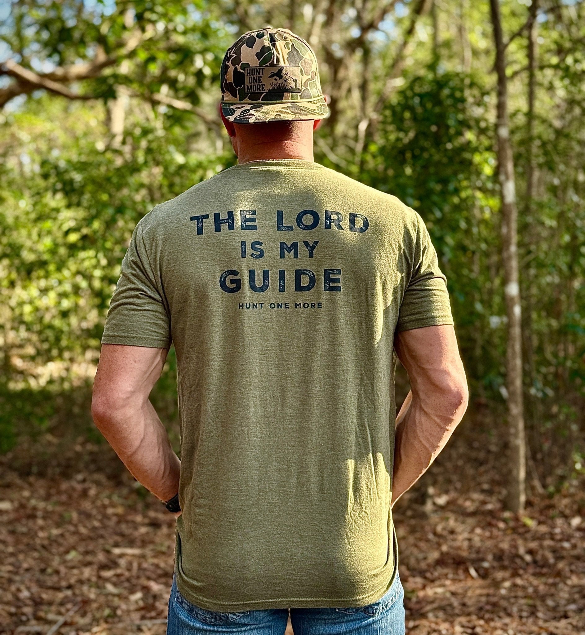 "The Lord Is My Guide" Tee - Hunt One More