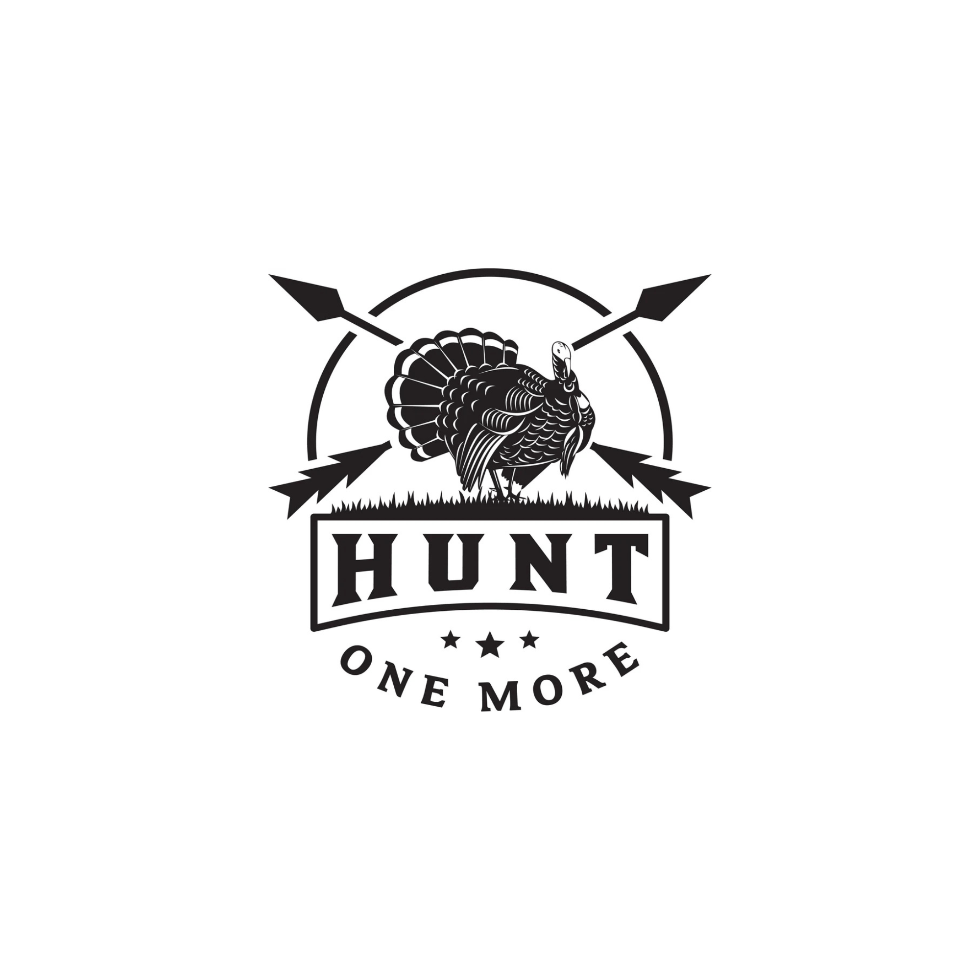 Turkey Hunting Decal - Hunt One More