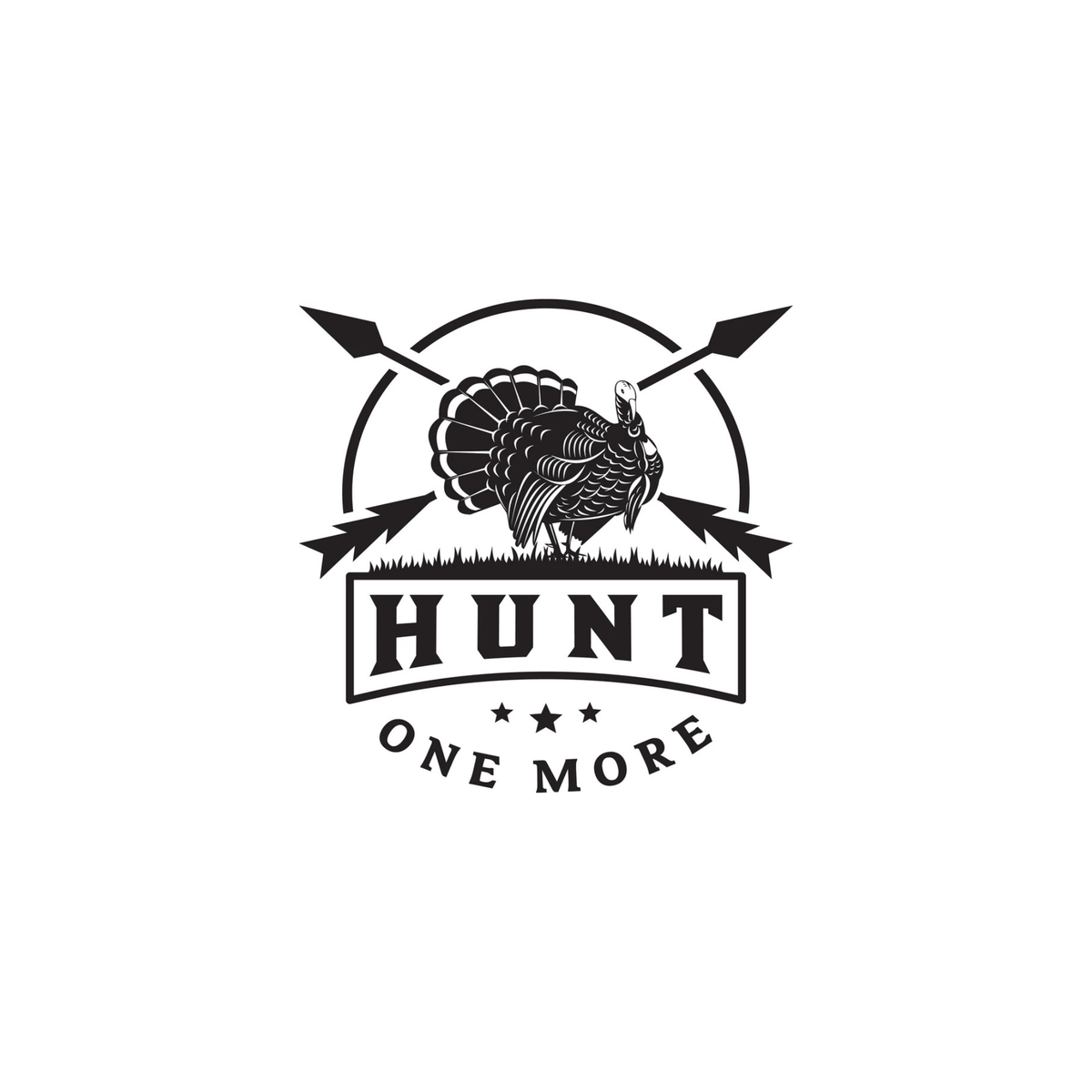 Turkey Hunting Decal - Hunt One More