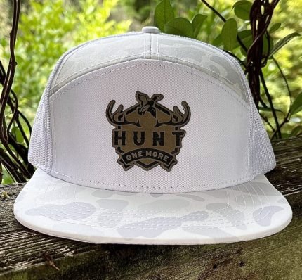 White Camo 7 Panel - Hunt One More